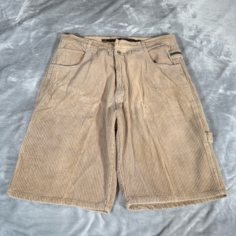 Vintage Paco Sport Corduroy Carpenter Shorts Mens 38 (Fits 36) 11” Baggy READ!